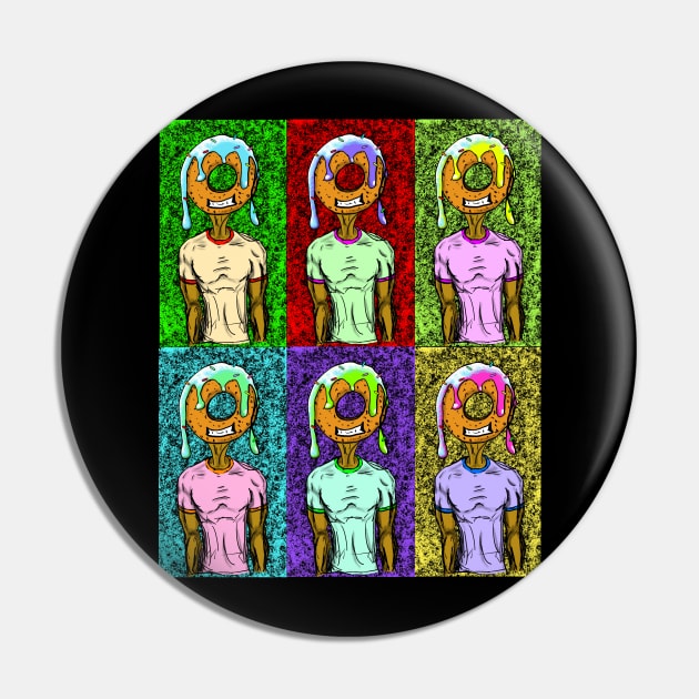 Donut Men Pin by ArtsWorX719