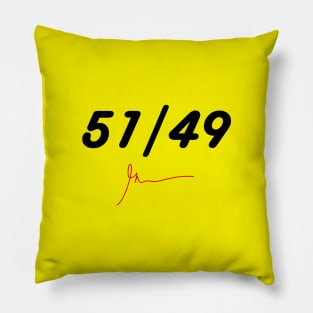 51/49 Give more than you take | Garyvee Pillow