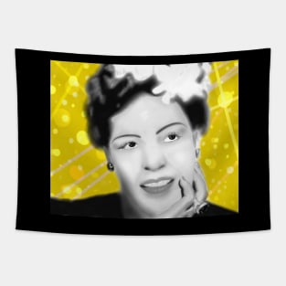 Miss Billie Holiday Tapestry