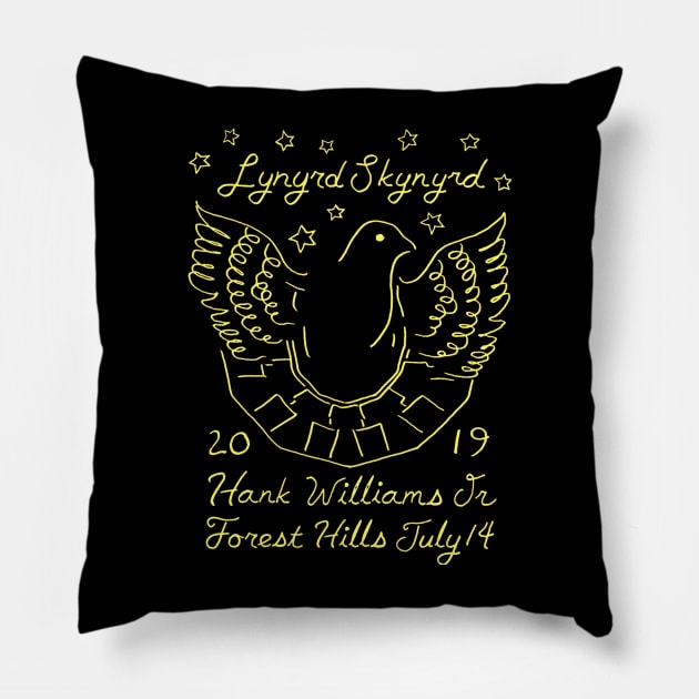 metal classic hard rock Pillow by world radio 50 podcast