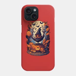 bird ready for helloween Phone Case