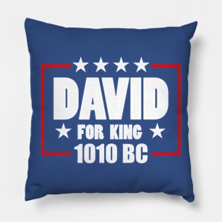 David for King - 1010BC Pillow