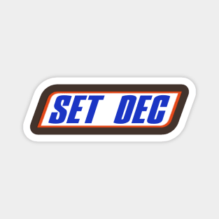 Set Dec Snicker Magnet