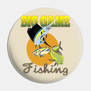 Big Game Fishing Pin