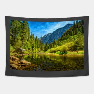 Merced River Yosemite Valley Tapestry