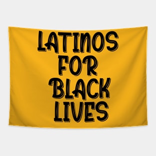 Latinos for black lives T-shirt Tapestry