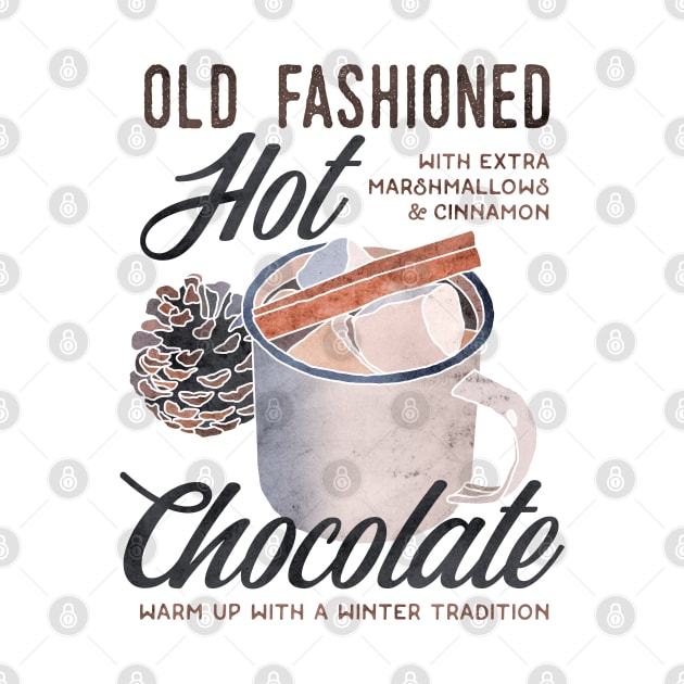 Old Fashioned Hot Chocolate by Roguish Design