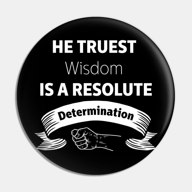 Wisdom Vintage Pin by FunnyZone