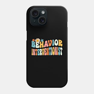 Groovy Behavior Interventionist Back To School Phone Case