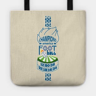 foot ball numbers Tote