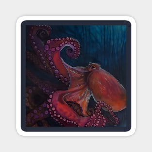 Giant Pacific Octopus Magnet