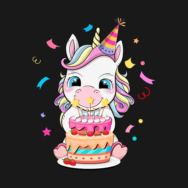 Cute Unicorn Birthday Gifts by AlexDesigner89