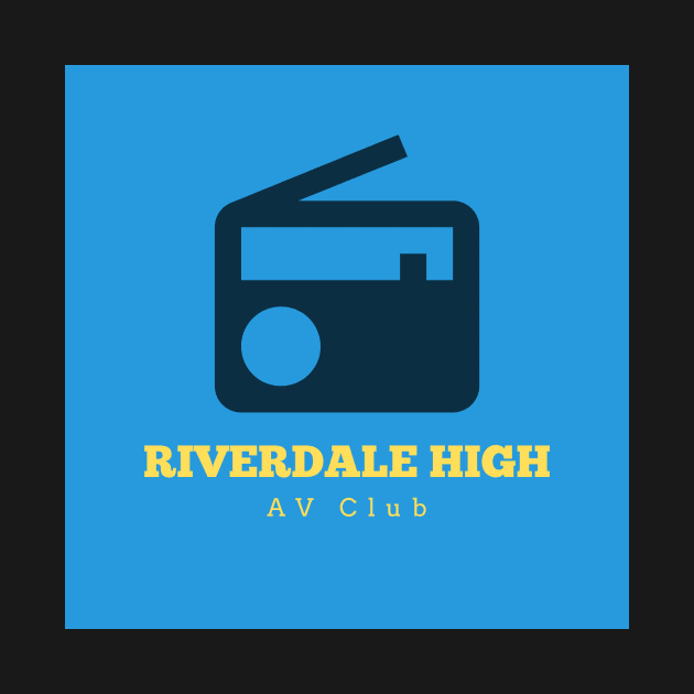 Riverdale High AV Club Logo Tee by Riverdale High AV Club