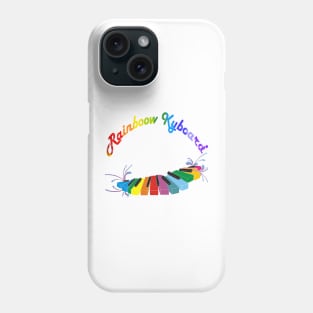 Colorful Rainbow Kyboard Phone Case