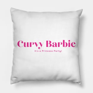 Curvy Barbie Girl Pillow