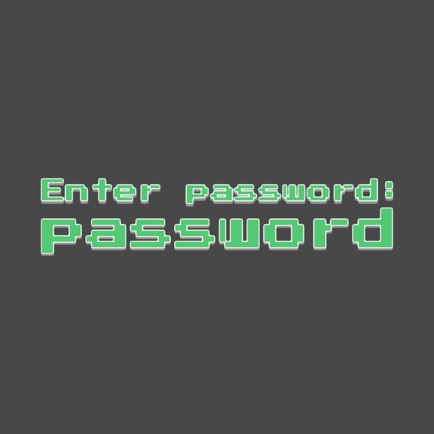 Enter password: password by bobdijkers