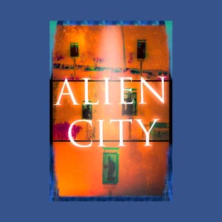 Alien City Modern Design T-Shirt