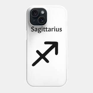 Sagittarius zodiac sign merchandise Phone Case