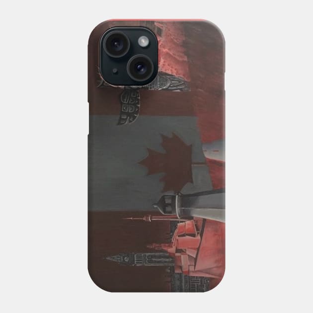 Canadian City Phone Case by ManolitoAguirre1990