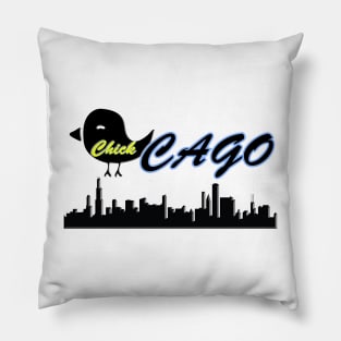 Chickcago Pillow