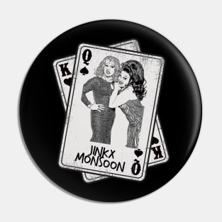 Retro Jinkx Monsoon Card Style Pin