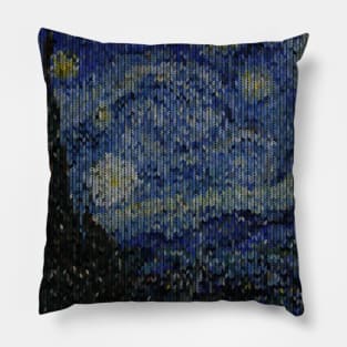 Starry night sewing Pillow