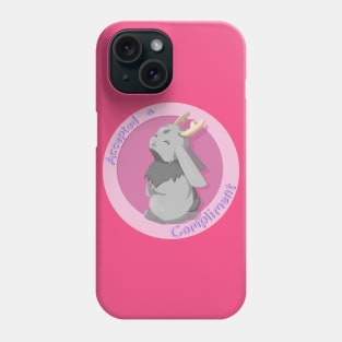 Accepted a Compliment (Pink) Phone Case