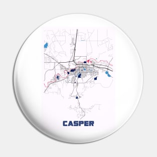 Casper - United States MilkTea City Map Pin