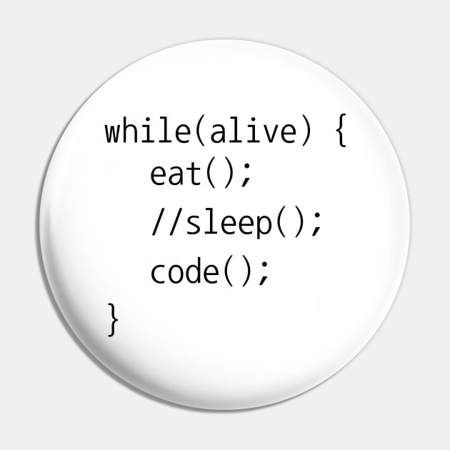 HILLBACK Funny Computer Science Programmer Eat Sleep Code Funny