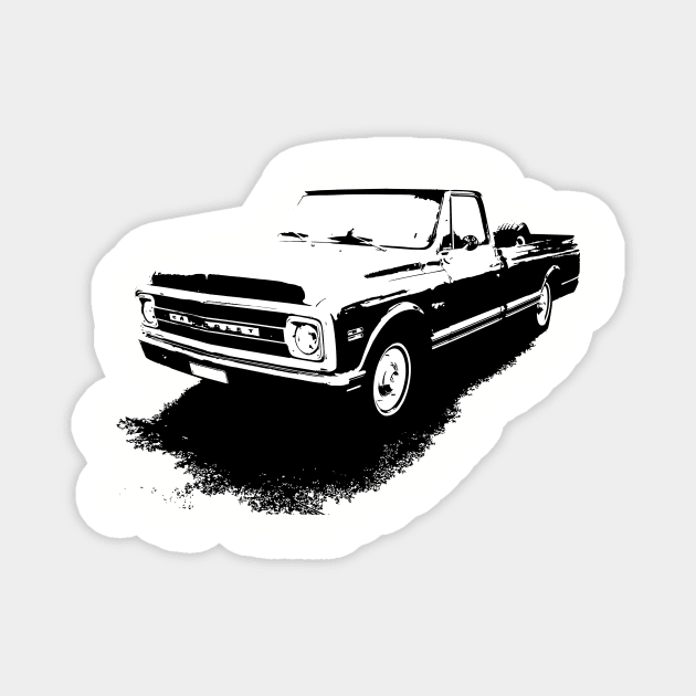 Chevy C-10 Pickup Magnet by rajem