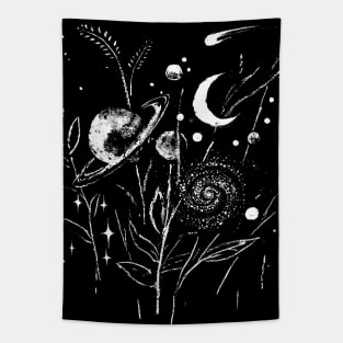 Space Botanical Tapestry