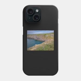 Mewslade Bay on the Gower Way, South Wales Phone Case