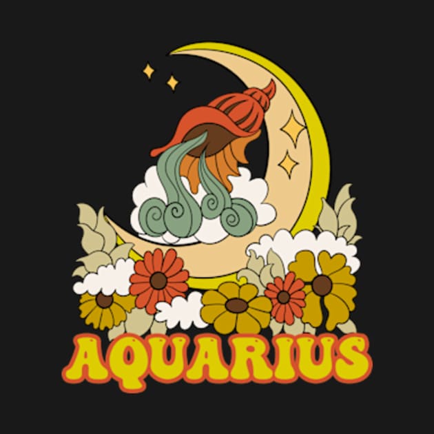 Aquarius Zodiac by Oiyo