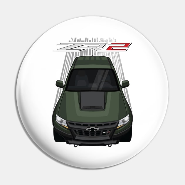 Chevrolet Colorado ZR2 - Deepwood Green Metallic Pin by V8social