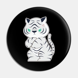 Tiger angry Pin