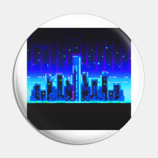 Pixel art cyberpunk cities 2 Pin