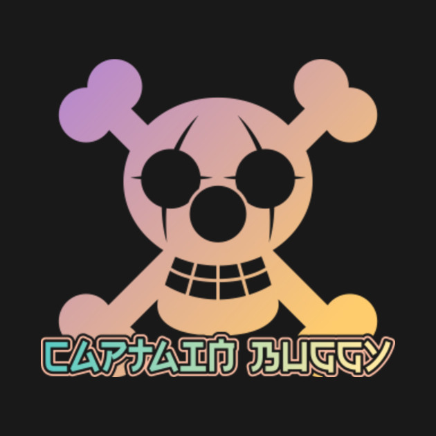 Jolly Roger Captain Buggy - Buggy Pirates - T-Shirt | TeePublic