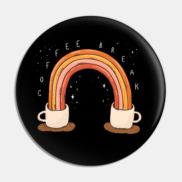 Coffee Break Pin by Tania Tania
