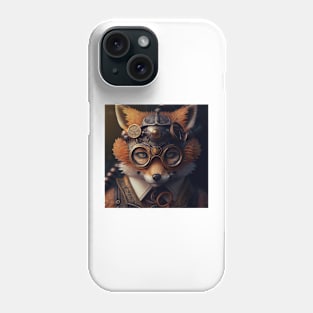 Cute steampunk Fox Phone Case