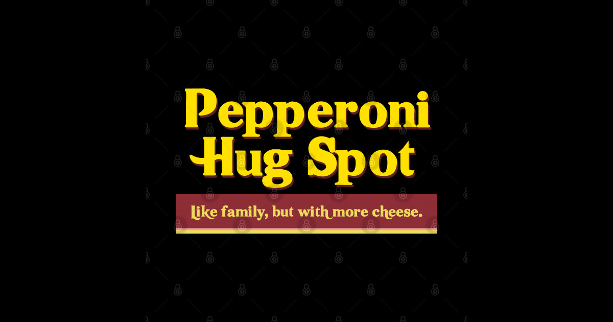 Pepperoni Hug Spot from a pizza commercial generated by AI Ai