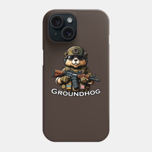 Tactical Groundhog Phone Case