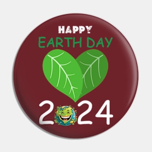 happy earth day 2024 gift april 22 Cute Teacher  Lover Rainbow Pin