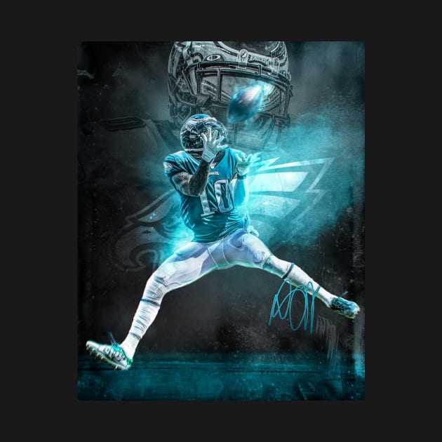 DeSean Jackson Philadelphia Sports Art by JRoseGraphics