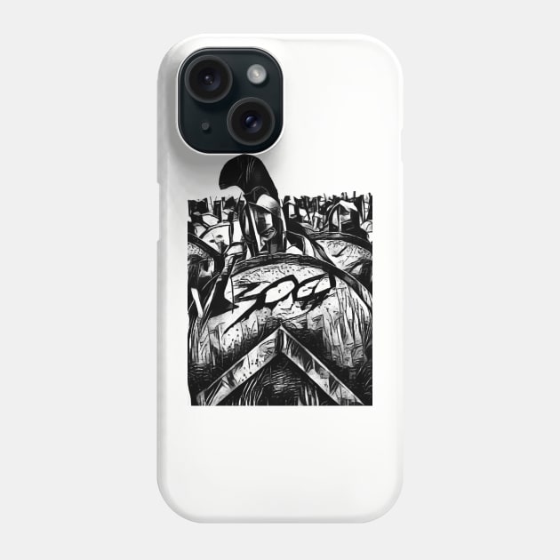 300 Phone Case by RetroScribbles