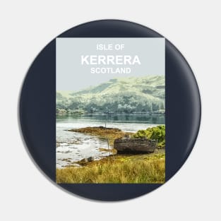 Isle of Kerrera Scotland. Scottish gift. Travel poster scottish highlands Pin