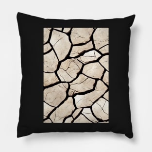 Limestone Stone Pattern Texture #3 Pillow