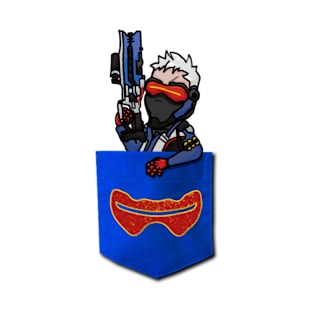 Pocket Soldier: 76 (An Overwatch Design) T-Shirt