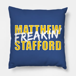 Matthew Freakin' Stafford T-Shirt Pillow