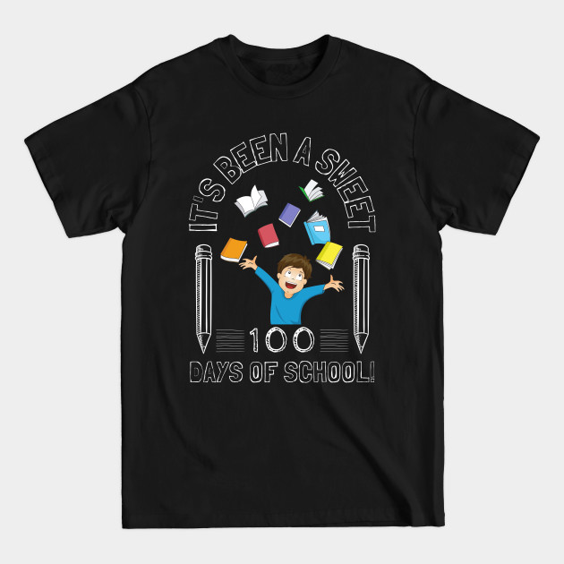 Discover Funny It's Been A Sweet 100 Days Of School Boys - Gift For Kids - T-Shirt