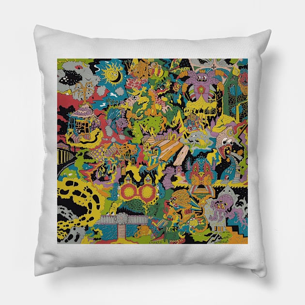 Wow It's Beautiful Gift For Fan Pillow by franzwilderman